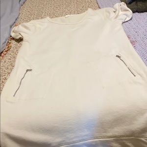 gap sweat shirt dress size m